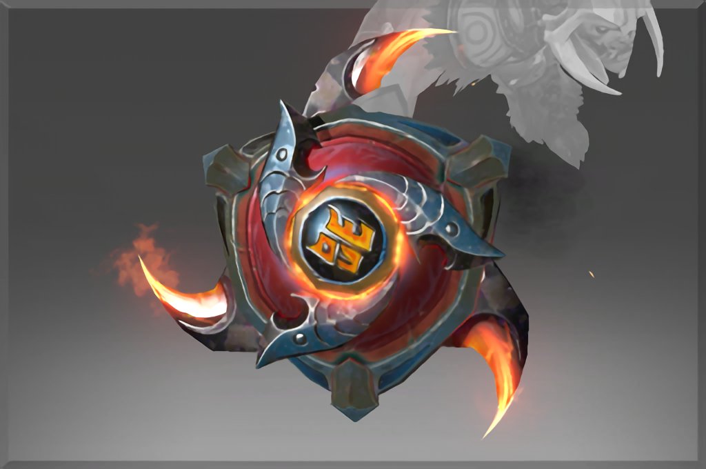 Huskar - Buckler Of The Ember Demons