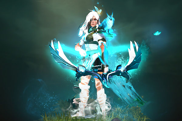 Windranger - Custom Arcana Blond Windranger