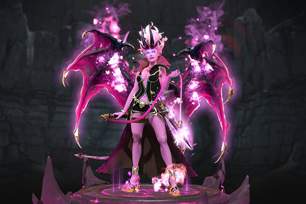 Queen of pain - Pink Rose Custom Arcana Queen Of Pain