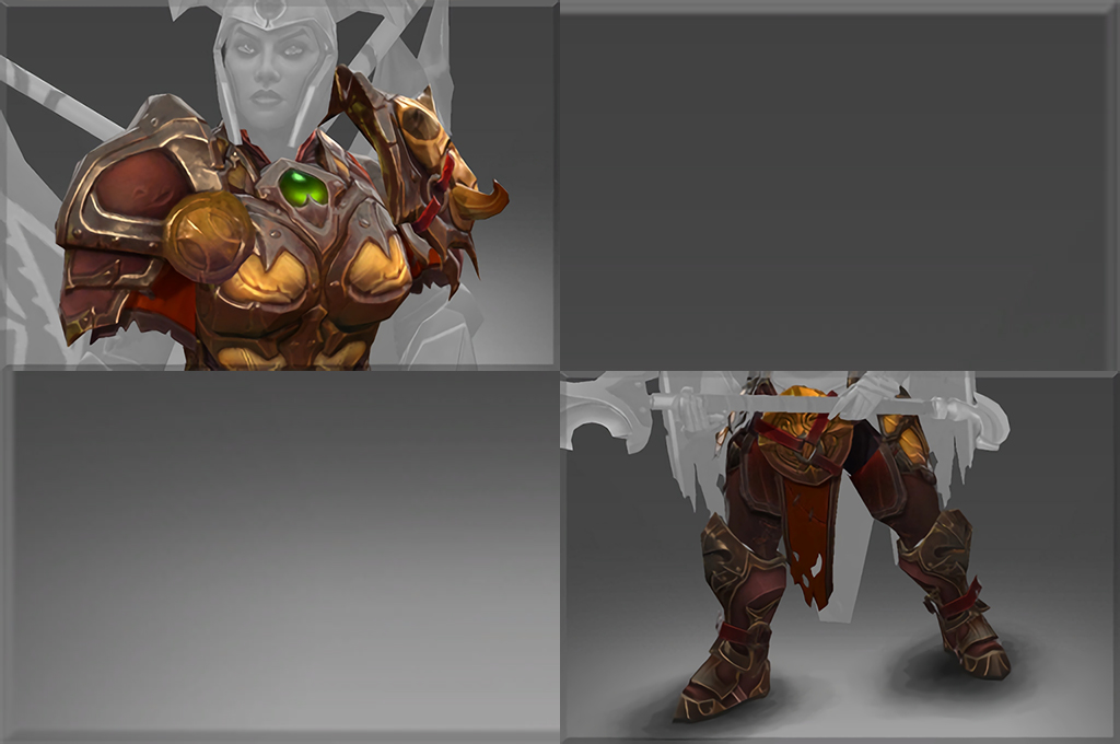 Legion commander - The Vindictive Demonslayer Shoulder And Legs