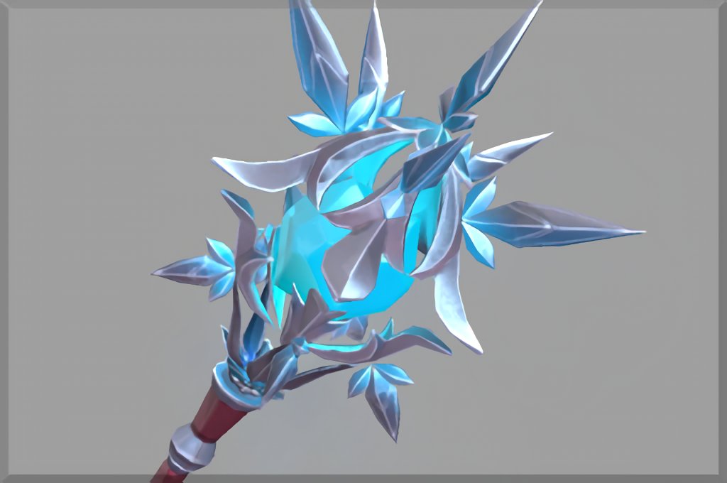 Crystal maiden - Whitewind Battlemage Staff