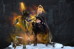 Открыть - Drow Ranger Custom Arcana Gold Style для Drow Ranger